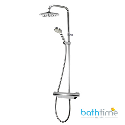 Aqualisa Midas 220 Shower Column - Exposed With Adjustable And Fixed Head MD220SC