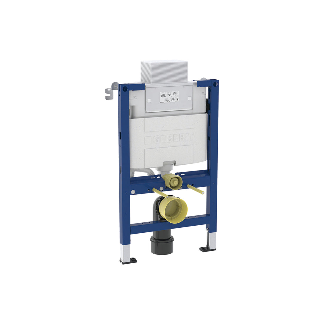 Geberit Duofix 82cm WC Frame with Alpha Concealed Cistern for Wall-hung WC