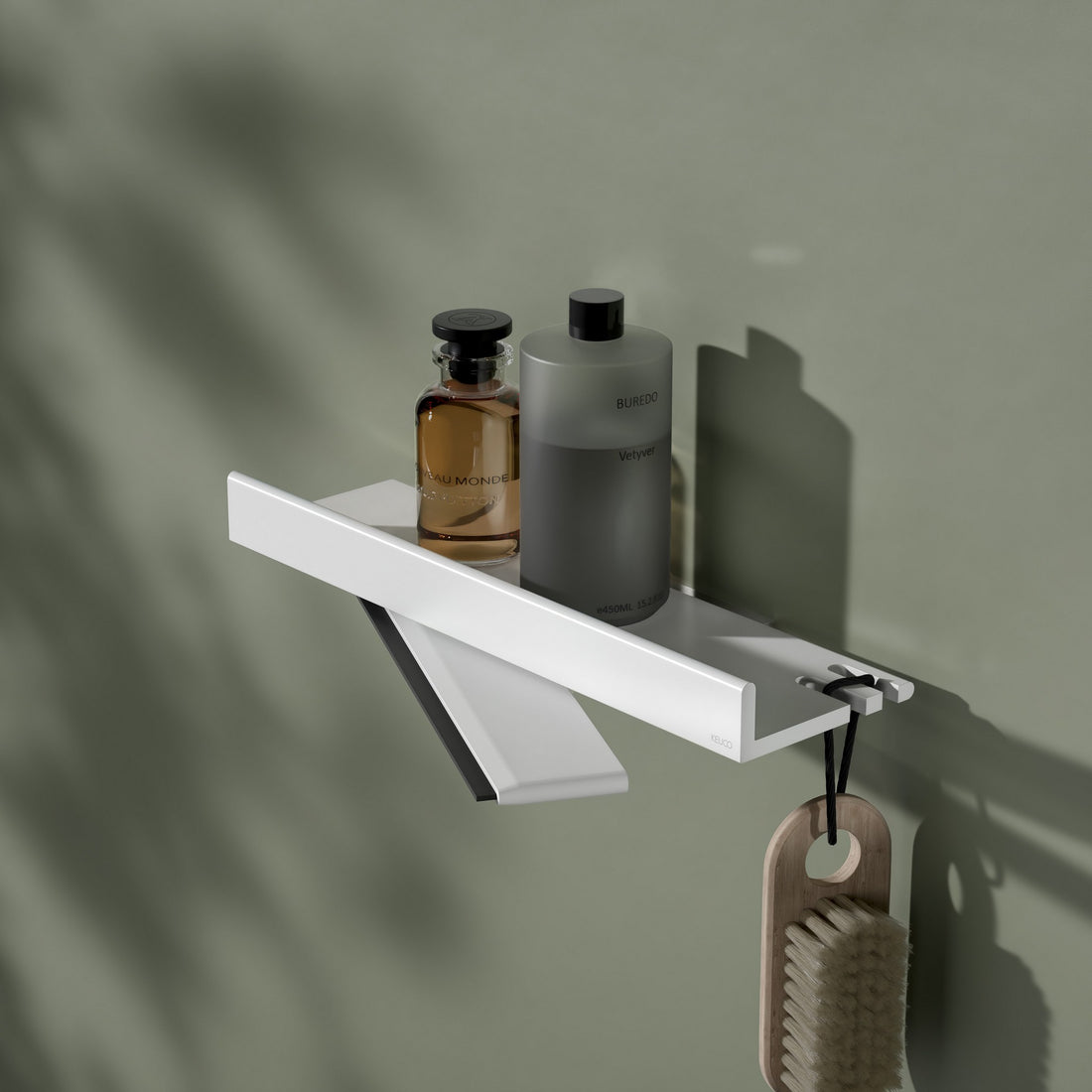 Keuco Collection REVA Shower shelf with wiper