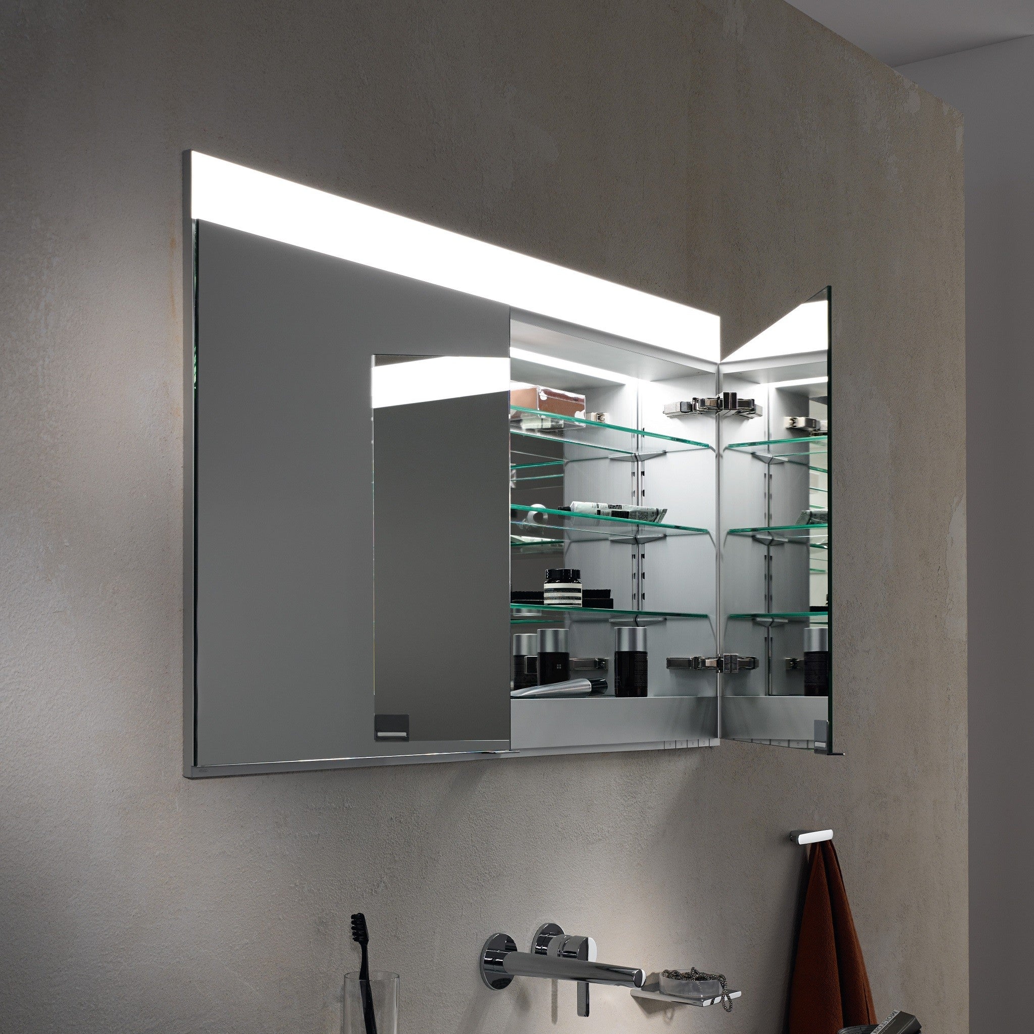 Keuco Edition 400 Mirror Cabinet - Recessed