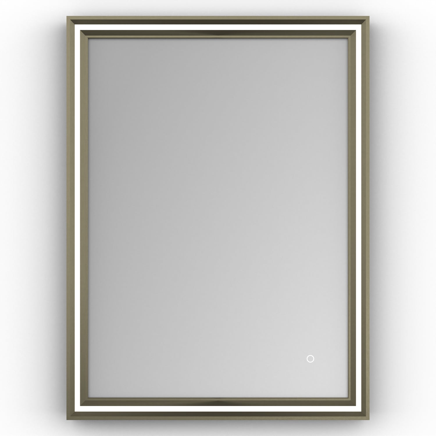 Origins Living Lexington Mirror 60 Brushed Bronze - 60x80cm