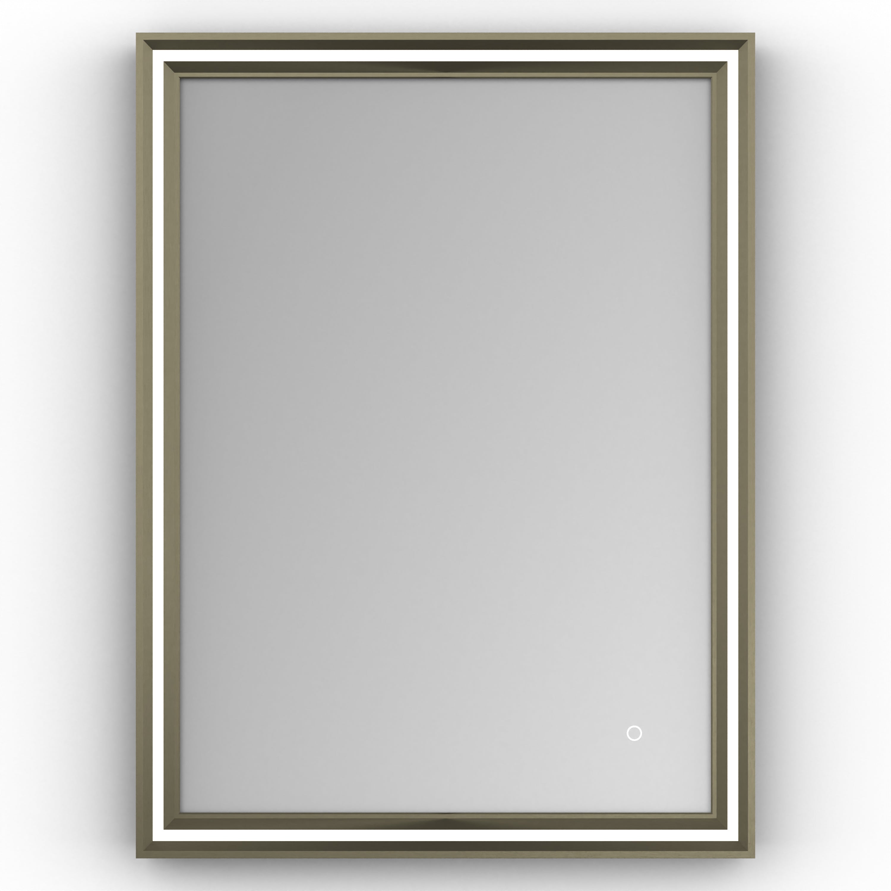 Origins Living Lexington Mirror 60 Brushed Bronze - 60x80cm