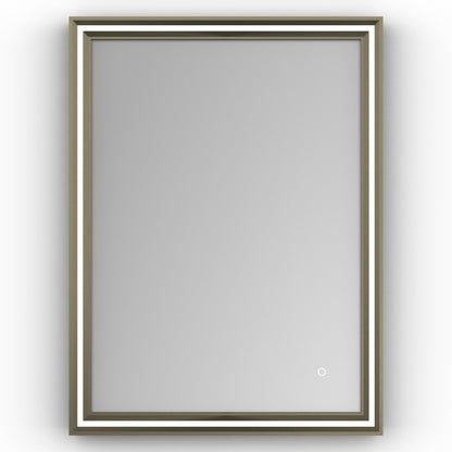 Origins Living Lexington Mirror 60 Brushed Bronze - 60x80cm