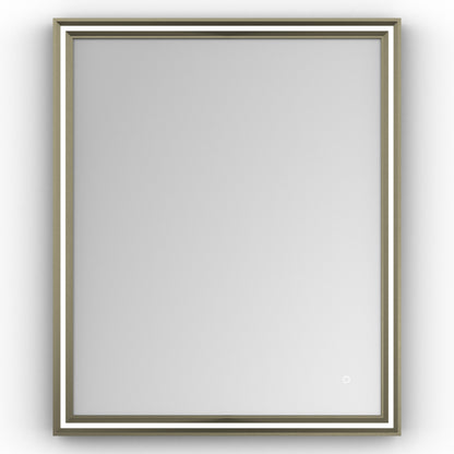 Origins Living Lexington Mirror 75 Brushed Bronze - 75x90cm