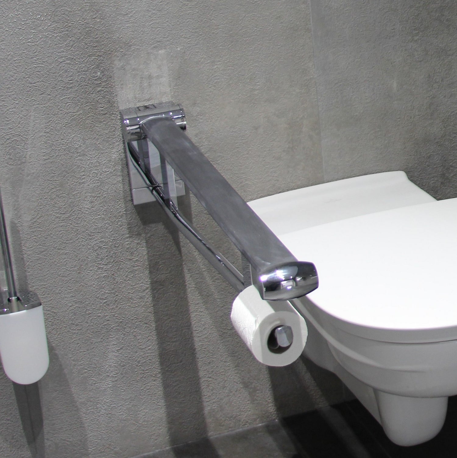 Keuco Plan Care Drop down Supporting Rail for Washbasin - 700mm