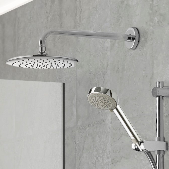Aqualisa Isystem Smart Shower - Concealed With Adjustable &amp; Wall Fixed Head