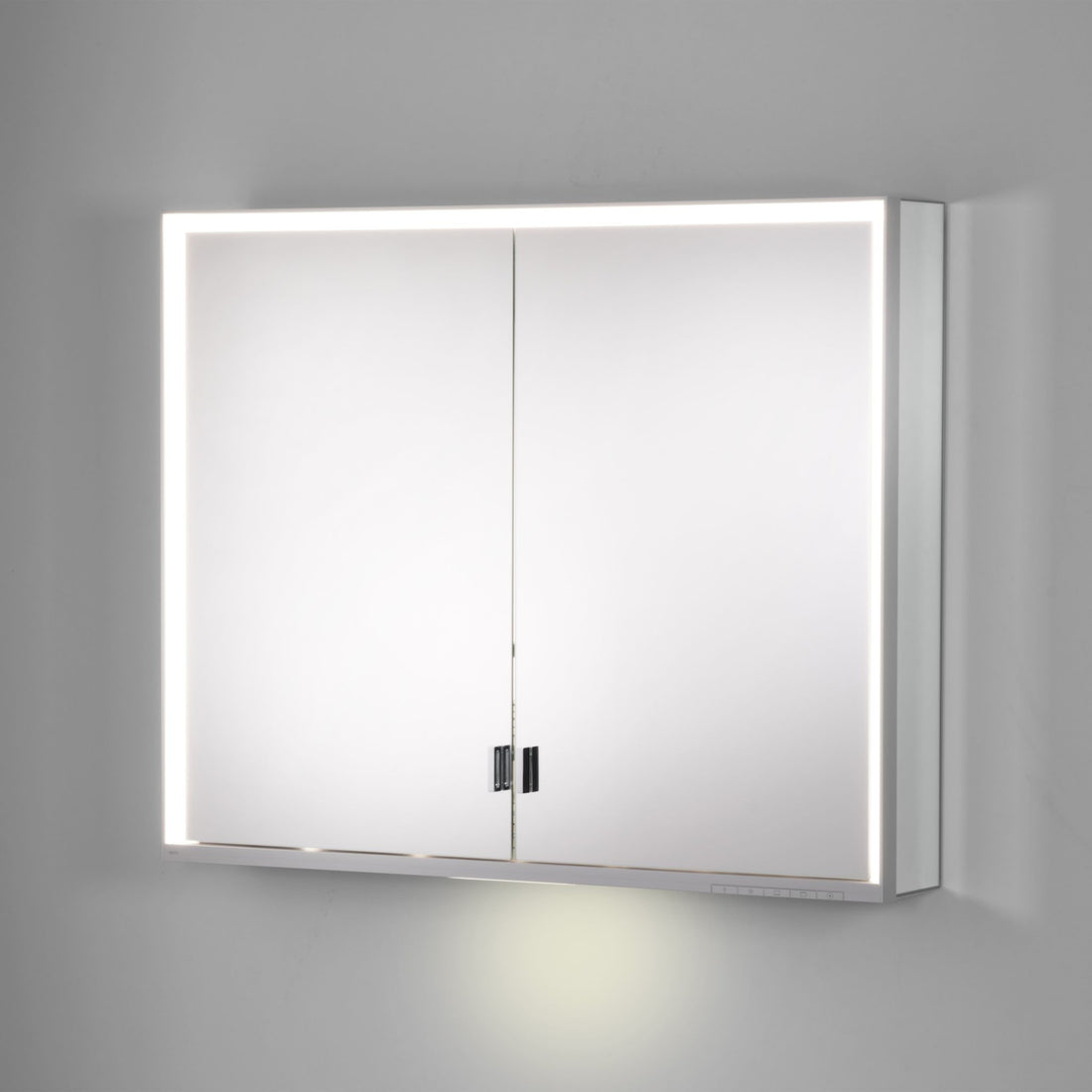 Keuco Royal Lumos Mirror Cabinet Double-Door Wall-Mounted - Full Length Door