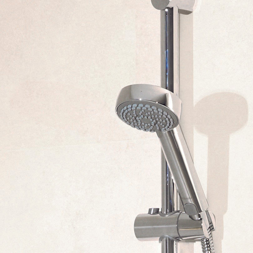 Aqualisa Quartz Blue Smart Shower - Concealed With Adjustable Head &amp; Bath Overflow Filler