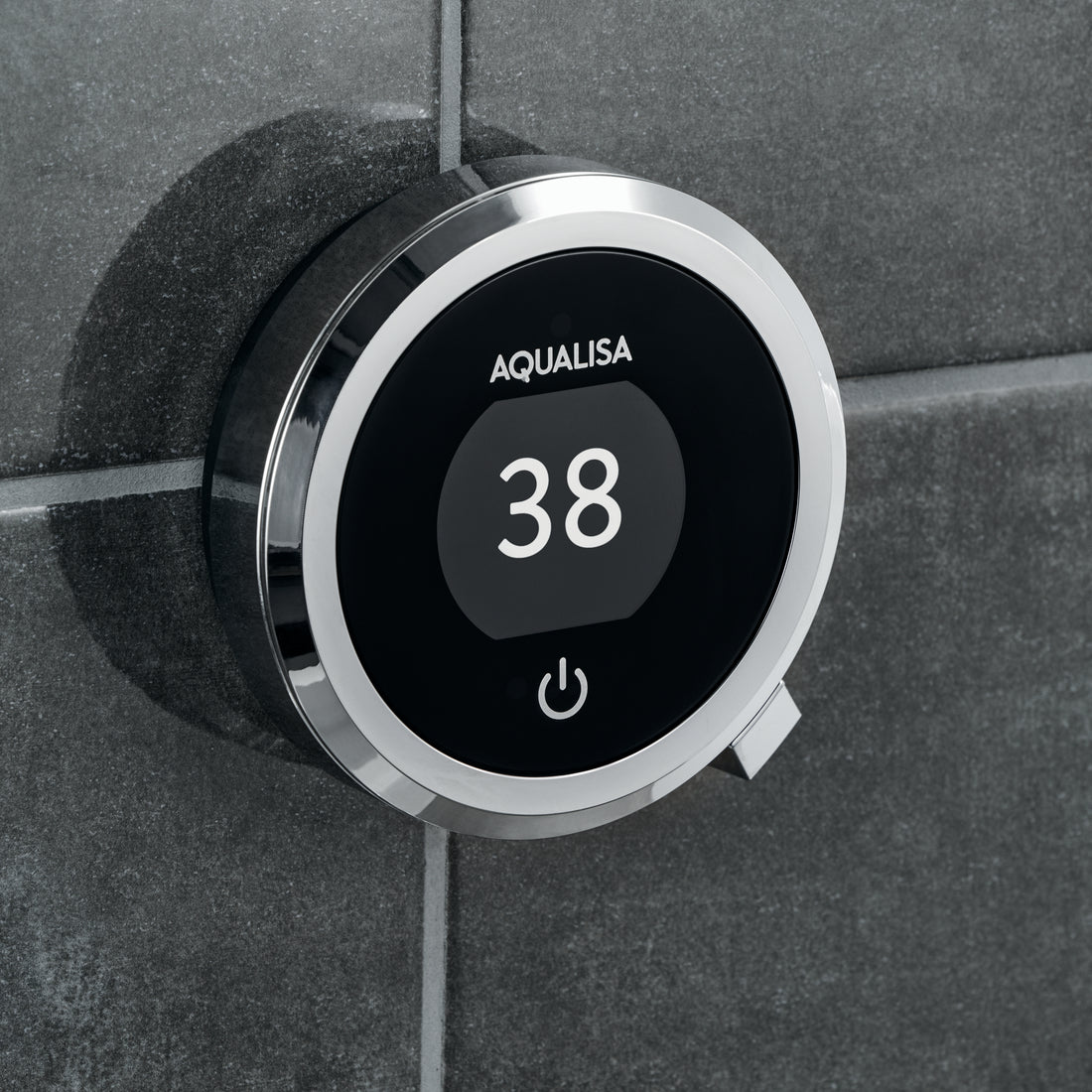 Aqualisa Quartz Touch Smart Shower - Concealed With Adjustable &amp; Fixed Wall Head