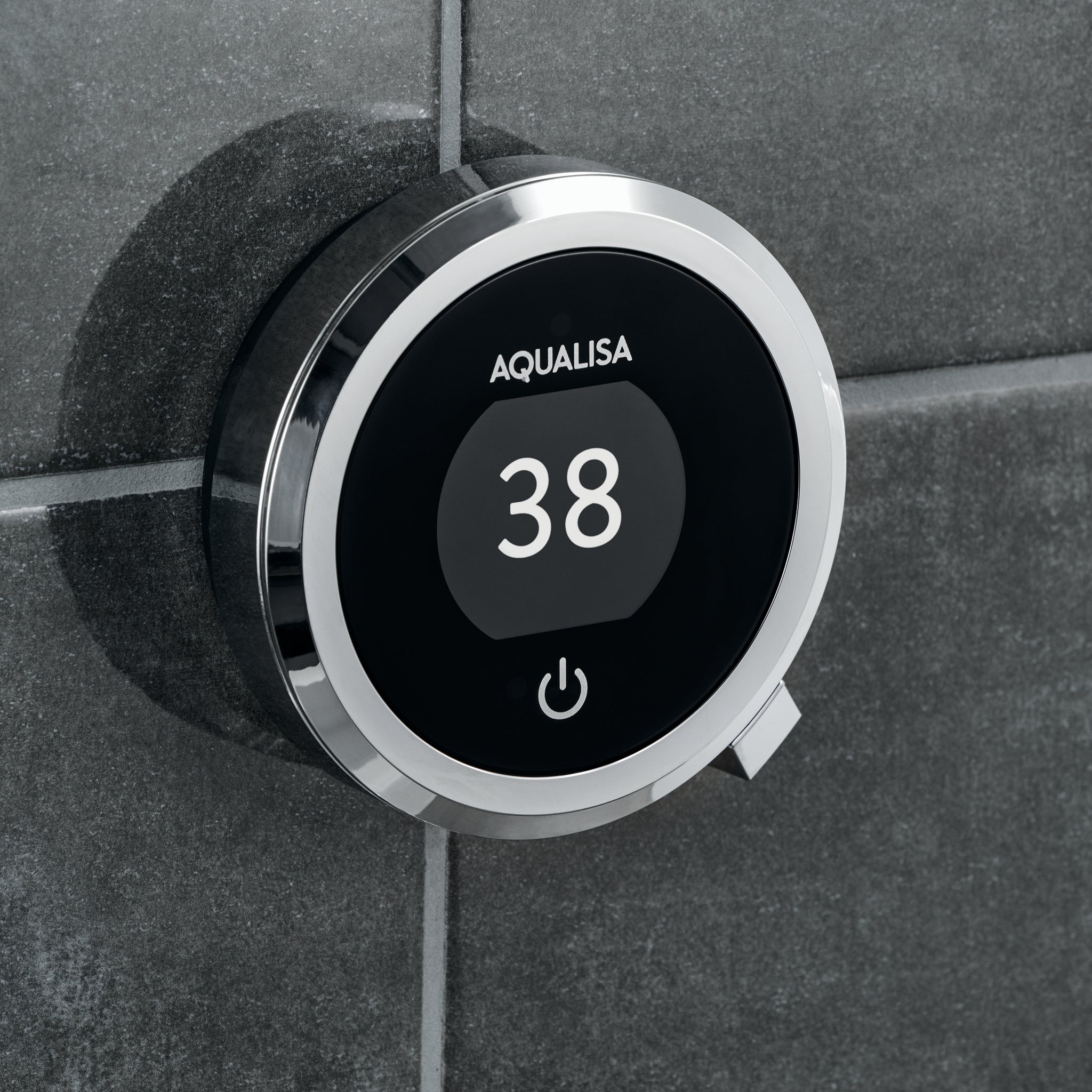 Aqualisa Quartz Touch Smart Shower - Concealed With Adjustable &amp; Fixed Wall Head