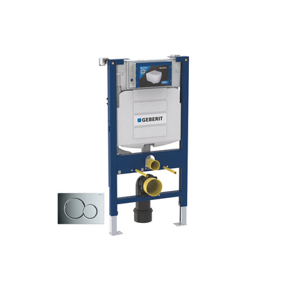 Geberit Duofix 98cm WC Frame with Sigma Cistern for Wall Hung WC