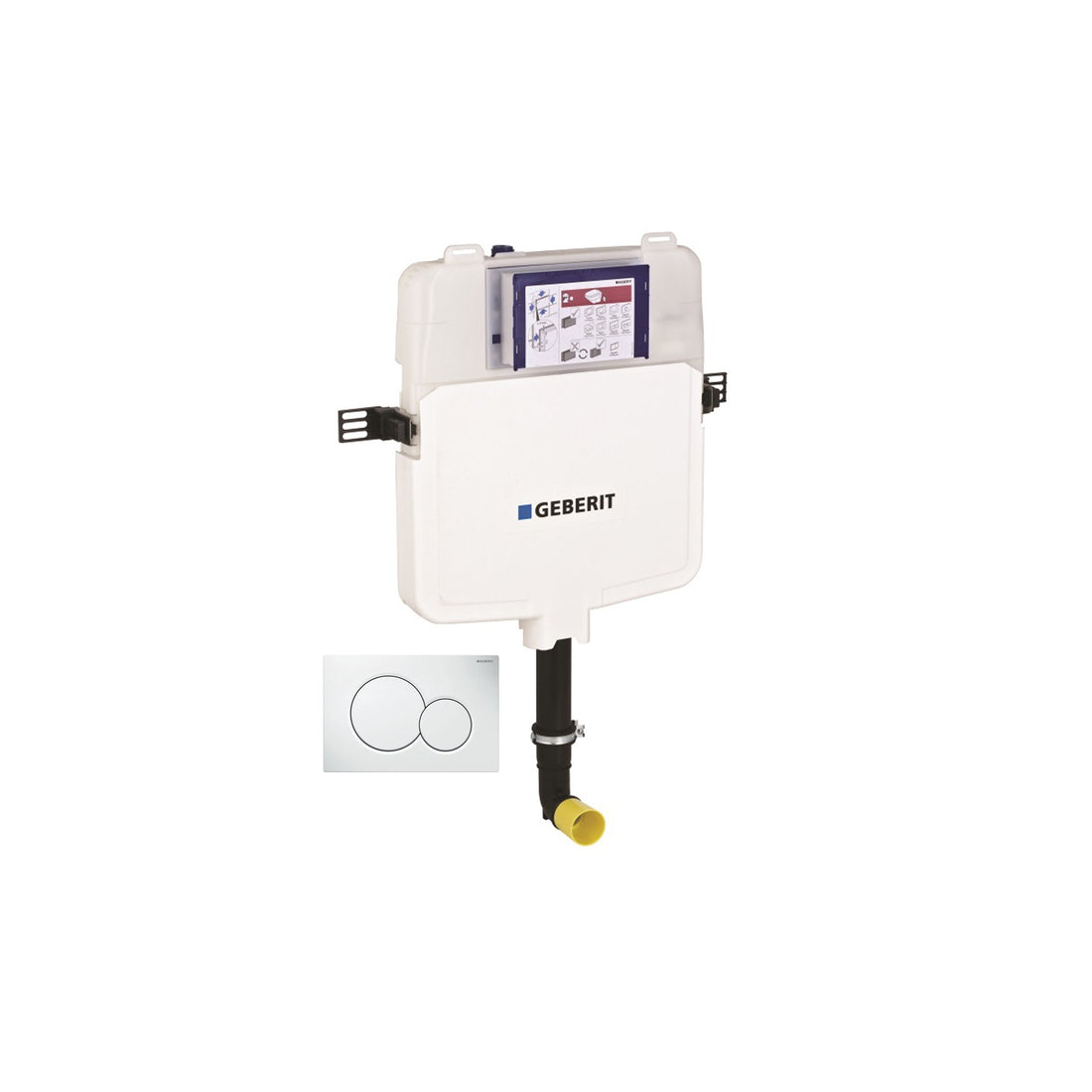 Geberit Sigma 8cm Reduced Depth Concealed Dual Flush Cistern
