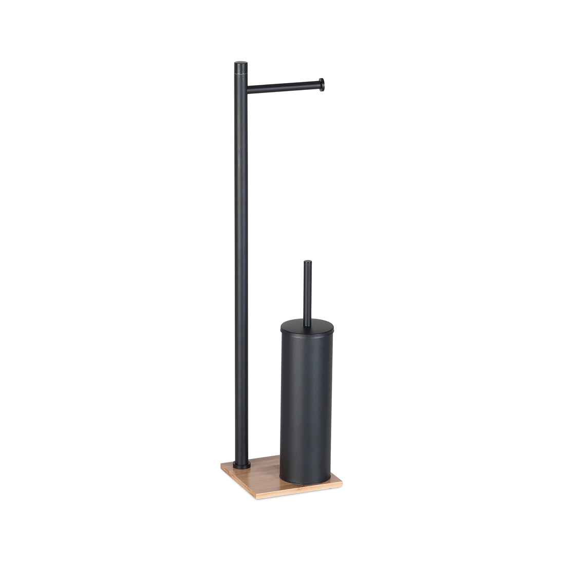 Gedy Trilly Bathroom Butler - Black/Bamboo