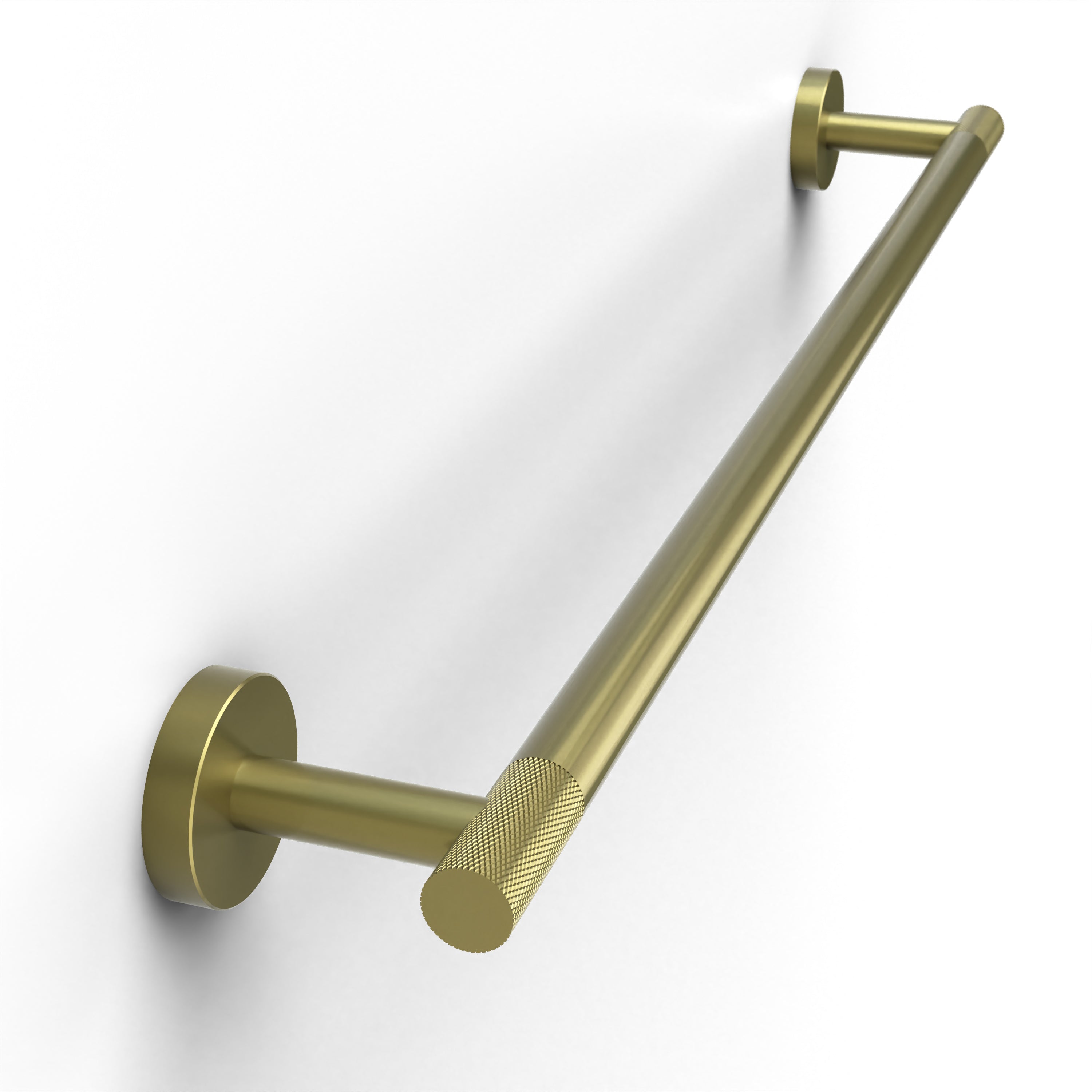 Origins Living Turner Towel Rail 60cm - Brushed Brass