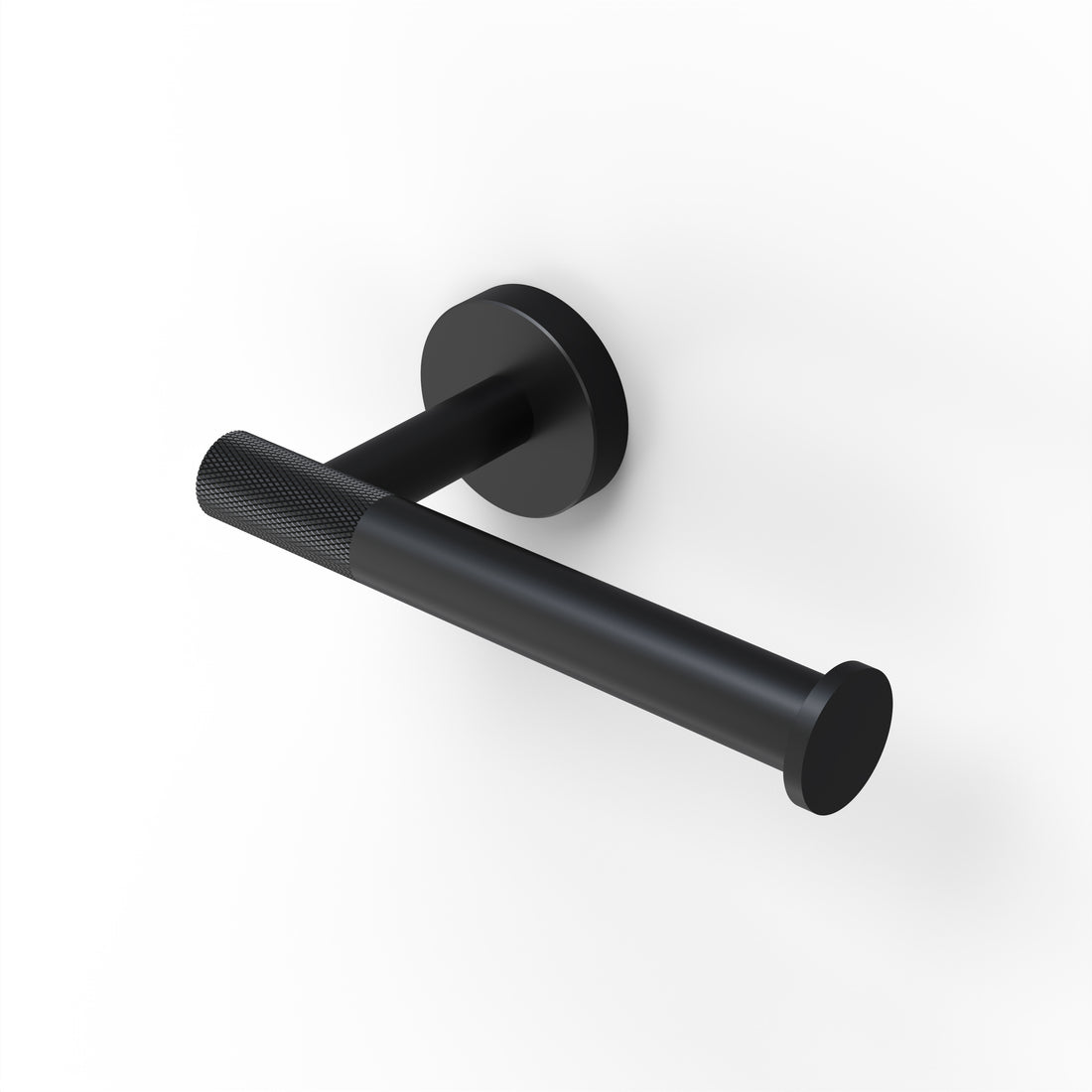 Origins Living Turner Open Toilet Roll Holder - Black