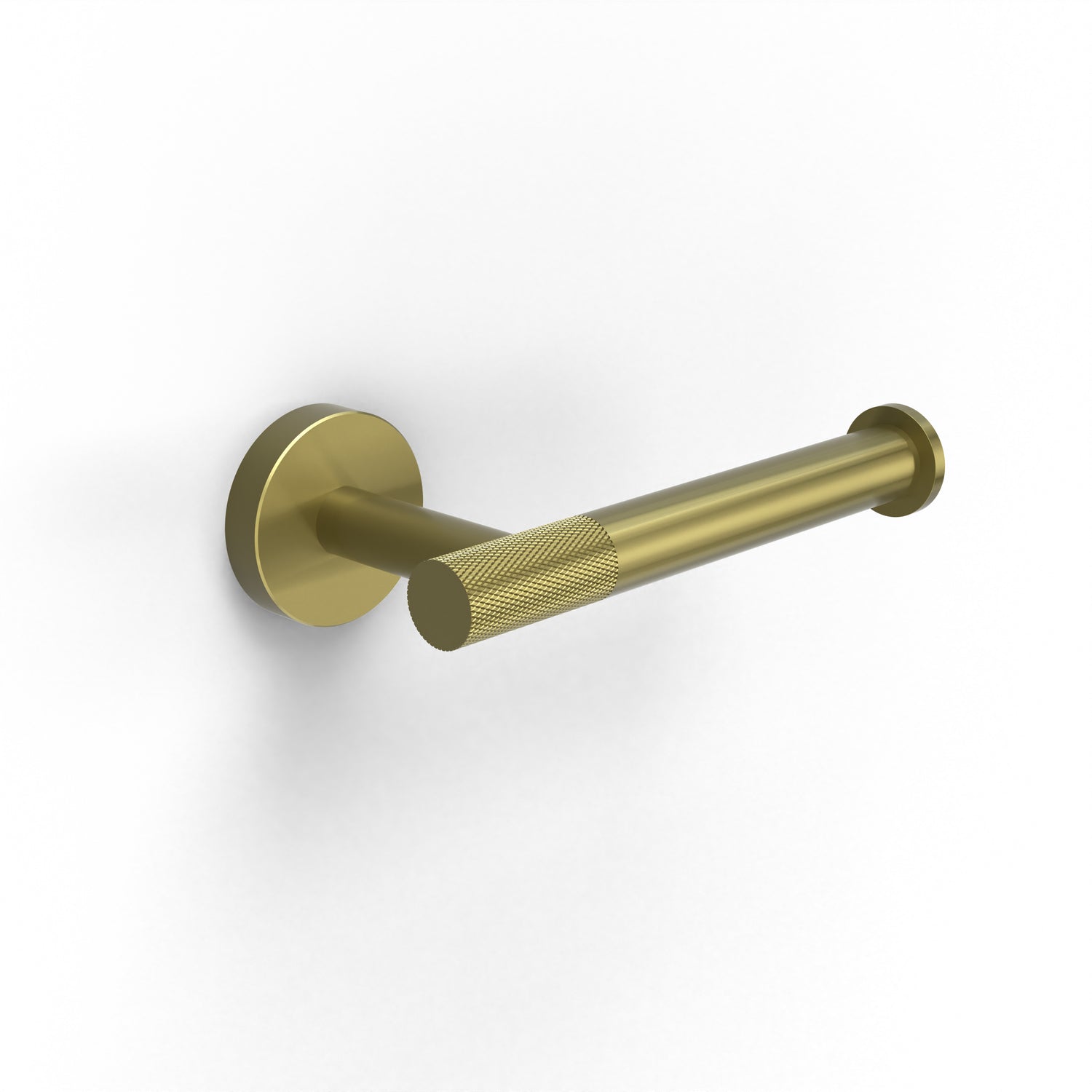 Origins Living Turner Open Toilet Roll Holder - Brushed Brass