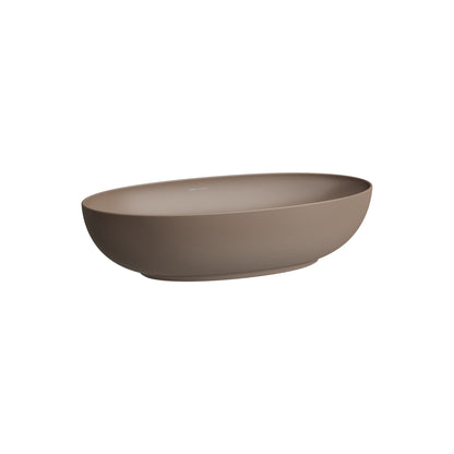 Laufen Ilbagnoalessi One 700 x 380 matt cafe countertop washbowl no overflow white background