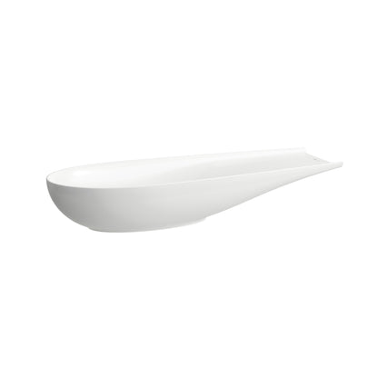 Laufen Ilbagnoalessi One matt white Saphirkeramik bowl washbasin 1000x380 white background