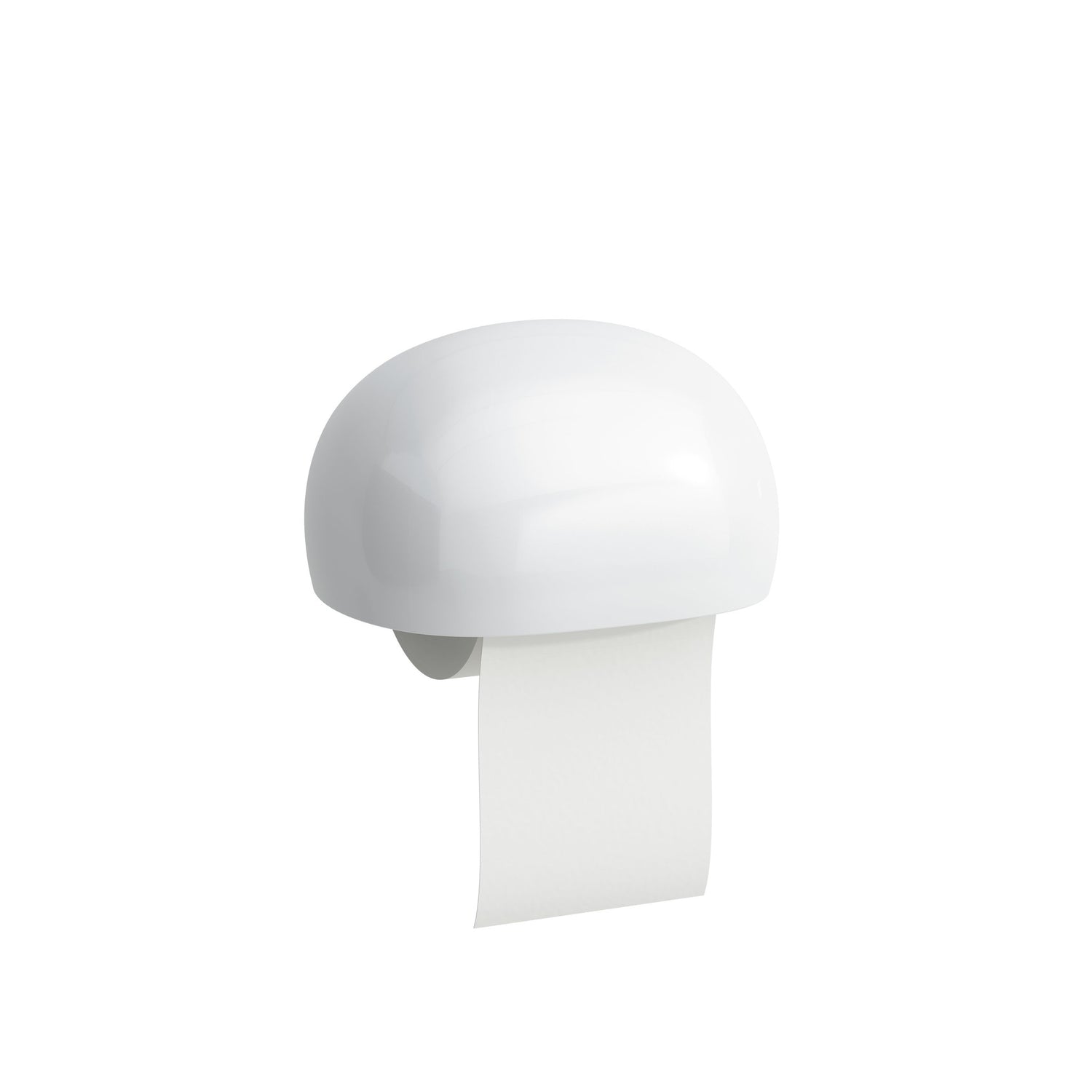 Laufen Ilbagnoalessi One white toilet roll holder white background