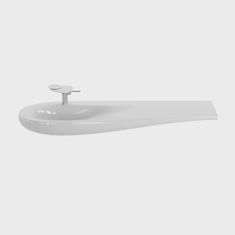 Product video Laufen Ilbagnoalessi One 1600 Basin white background