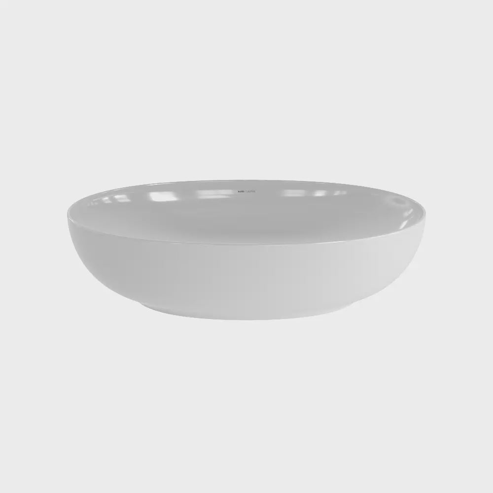 Video of Laufen Ilbagnoalessi one 700-380 countertop washbasin white background