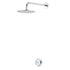 Aqualisa Quartz Classic Smart Shower - Concealed With Wall Fixed Head QZD.A1.BR.20