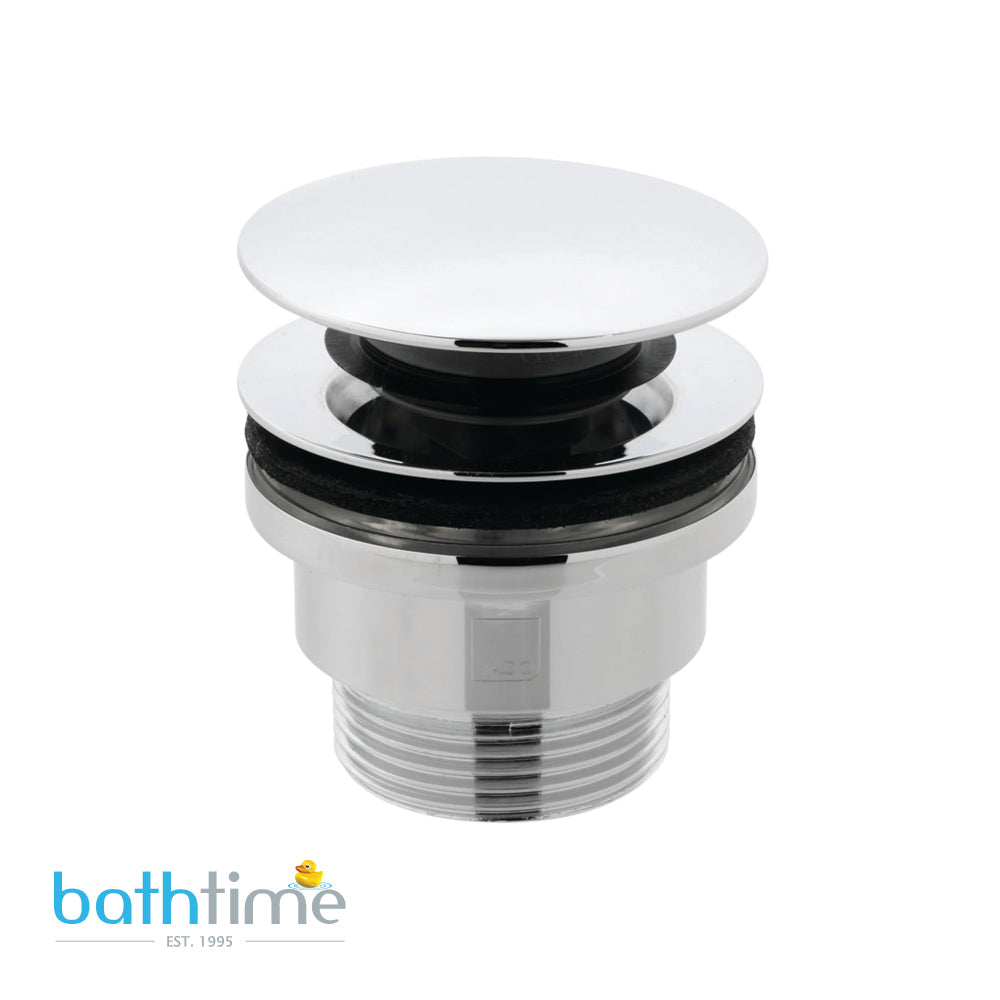 Vado Universal Brass Clic Clac Waste - Chrome