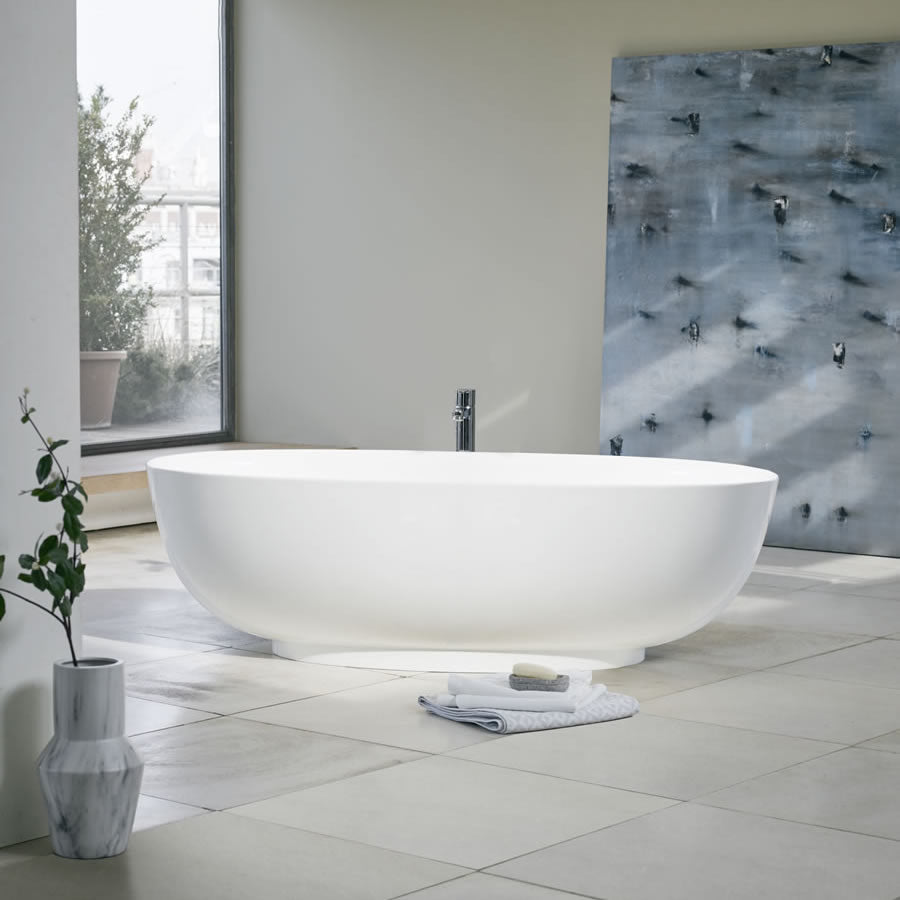 Clearwater Puro Clearstone Freestanding Bath - 1700 x 750mm
