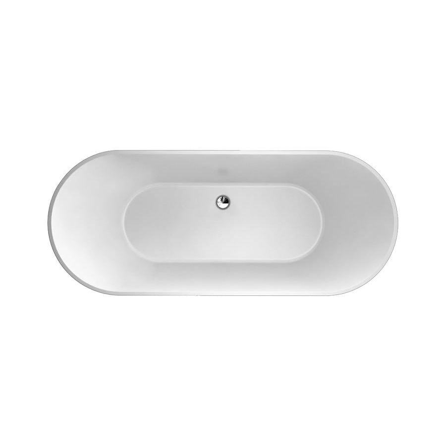 Clearwater Sontuoso Clearstone Freestanding Bath - 1690 x 700mm