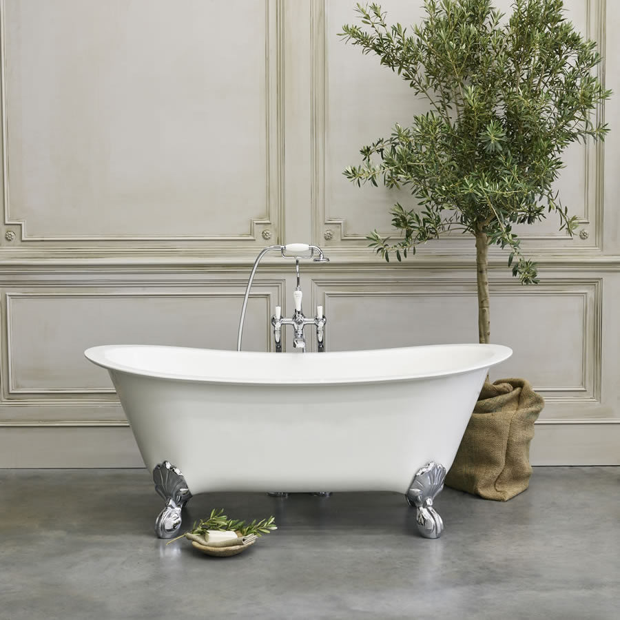 Clearwater Batello Grande Clearstone Freestanding Bath - 1690 x 800mm