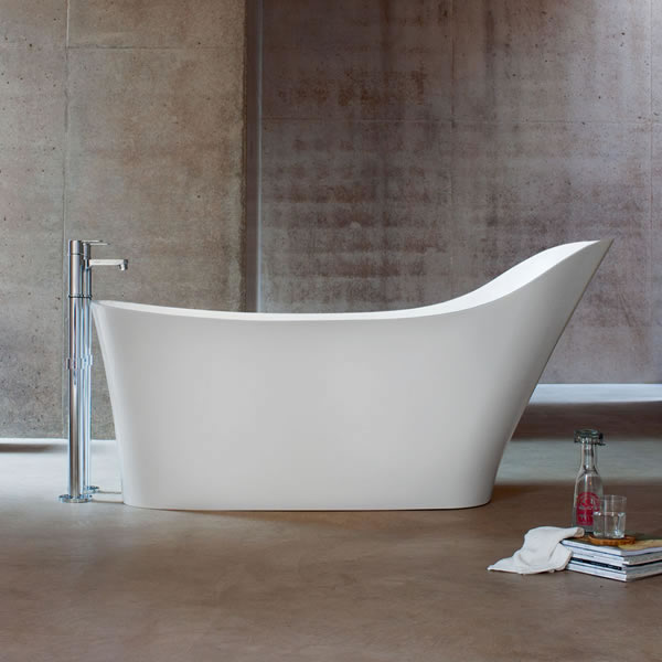 Clearwater Nebbia Natural Stone Freestanding Bath - 1690 x 800mm