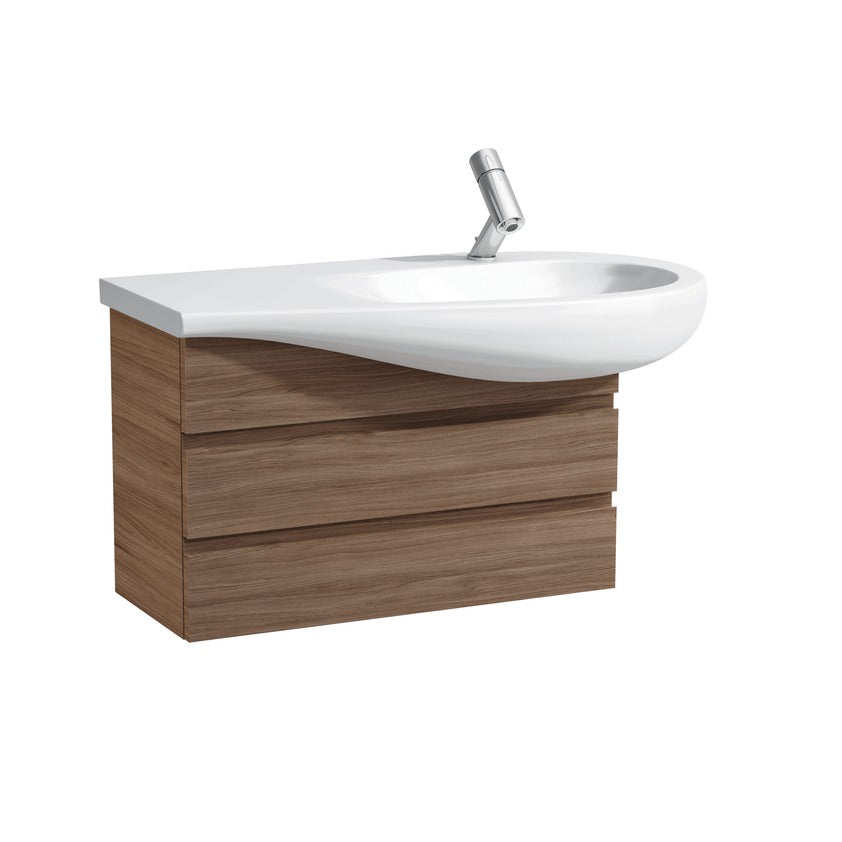 Laufen Ilbagno Alessi One 732mm Two Drawer Vanity Unit - RH