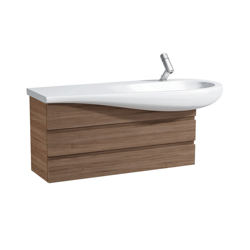 Laufen Ilbagno Alessi One 994mm Two Drawer Vanity Unit - RH