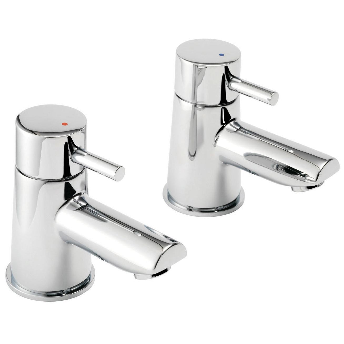 Francis Pegler Ebro Basin Pillar Taps - Pair