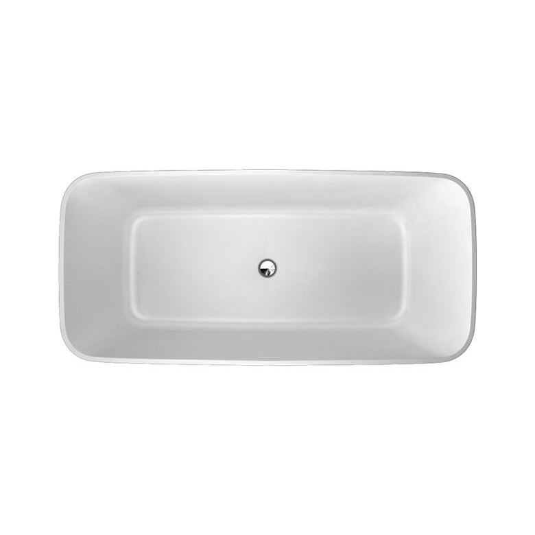 Clearwater Vicenza Piccolo Natural Stone Freestanding Bath - 1600 x 750mm