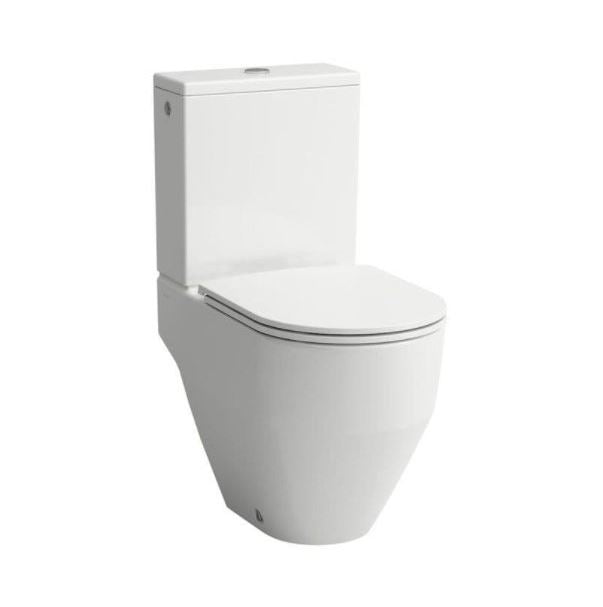 Laufen Pro Rimless Close-coupled Open-back WC Pan