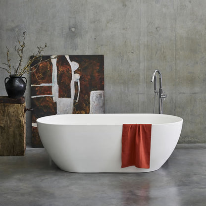 Clearwater Formoso Grande Clearstone Freestanding Bath - 1690 x 800mm