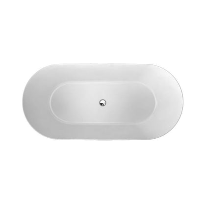 Clearwater Formoso Grande Clearstone Freestanding Bath - 1690 x 800mm