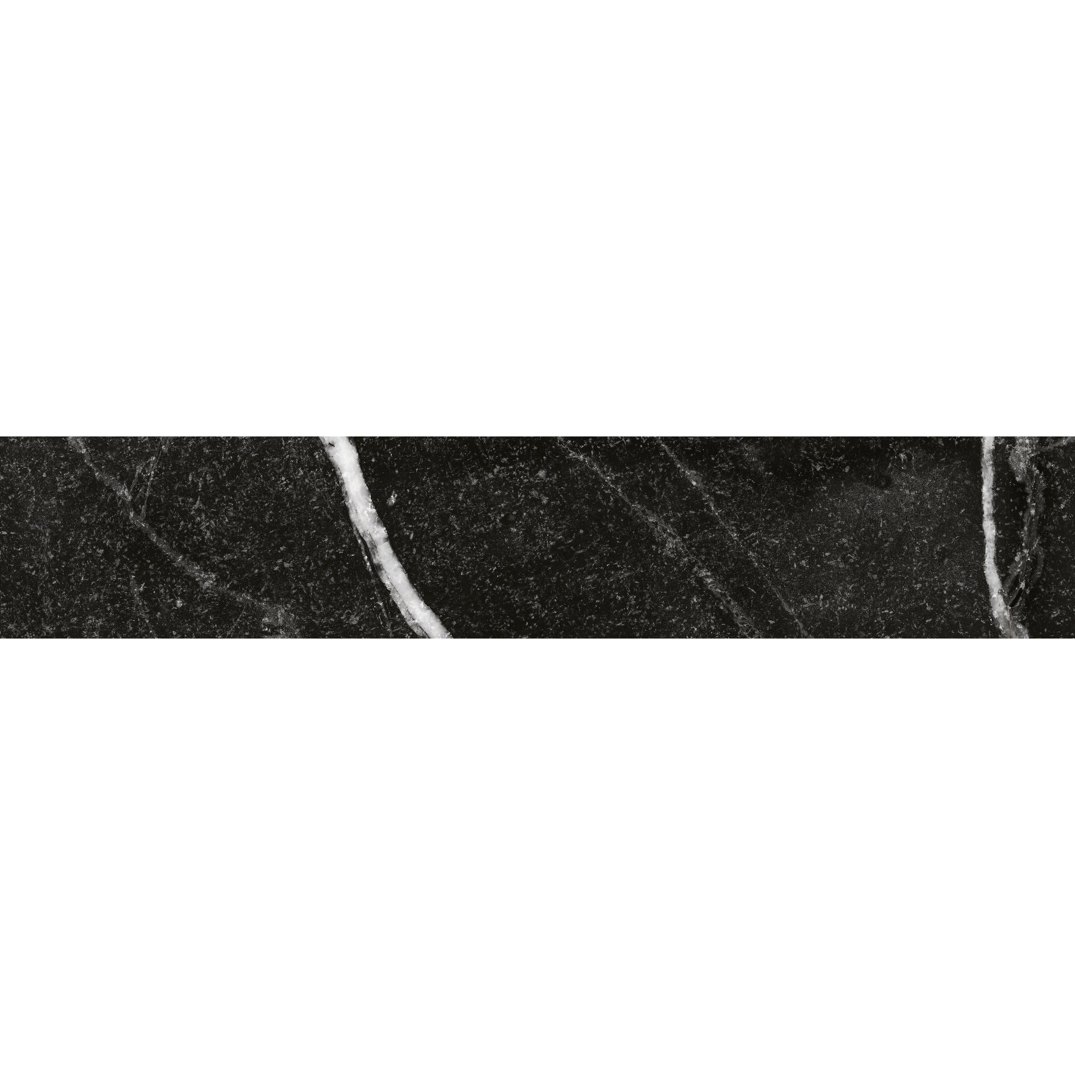 Turner Black Floor Tile - 8 x 44.2cm