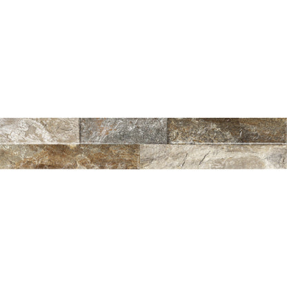 Chariot Brown Décor Wall Tile - 8 x 44.25cm