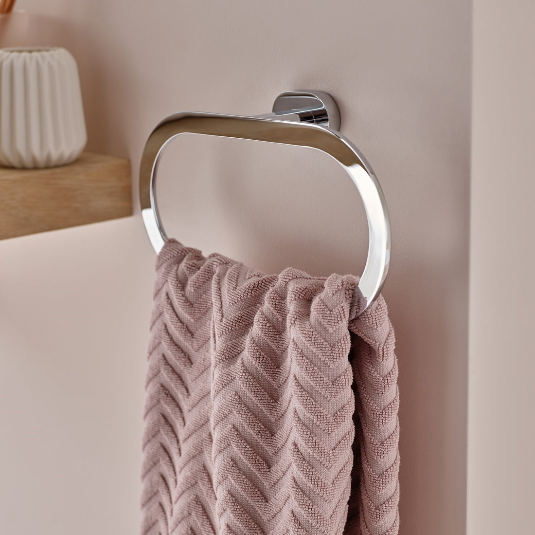 Vado Life Towel Ring Wall Mounted