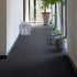 Kompact Klick Carbon Celestial Stone vinyl hallway flooring with plants 46998BV