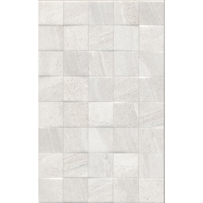 Jakarta White Décor Wall Tile - 25 x 40cm