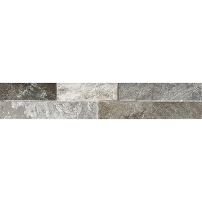 Chariot Grey Décor Wall Tile - 8 x 44.25cm