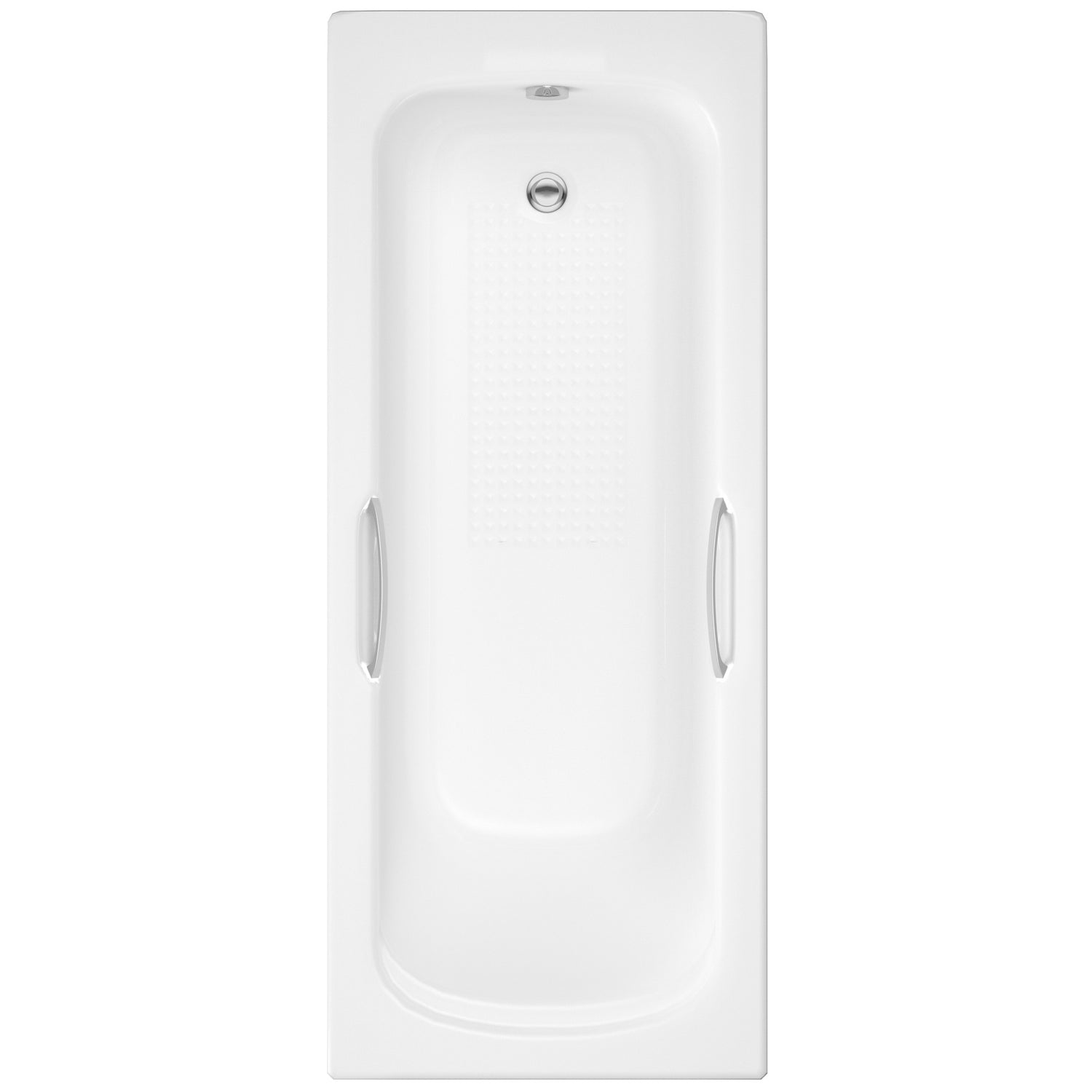 Siero 1700 x 700mm Single Ended Gripped Bath (with handles)