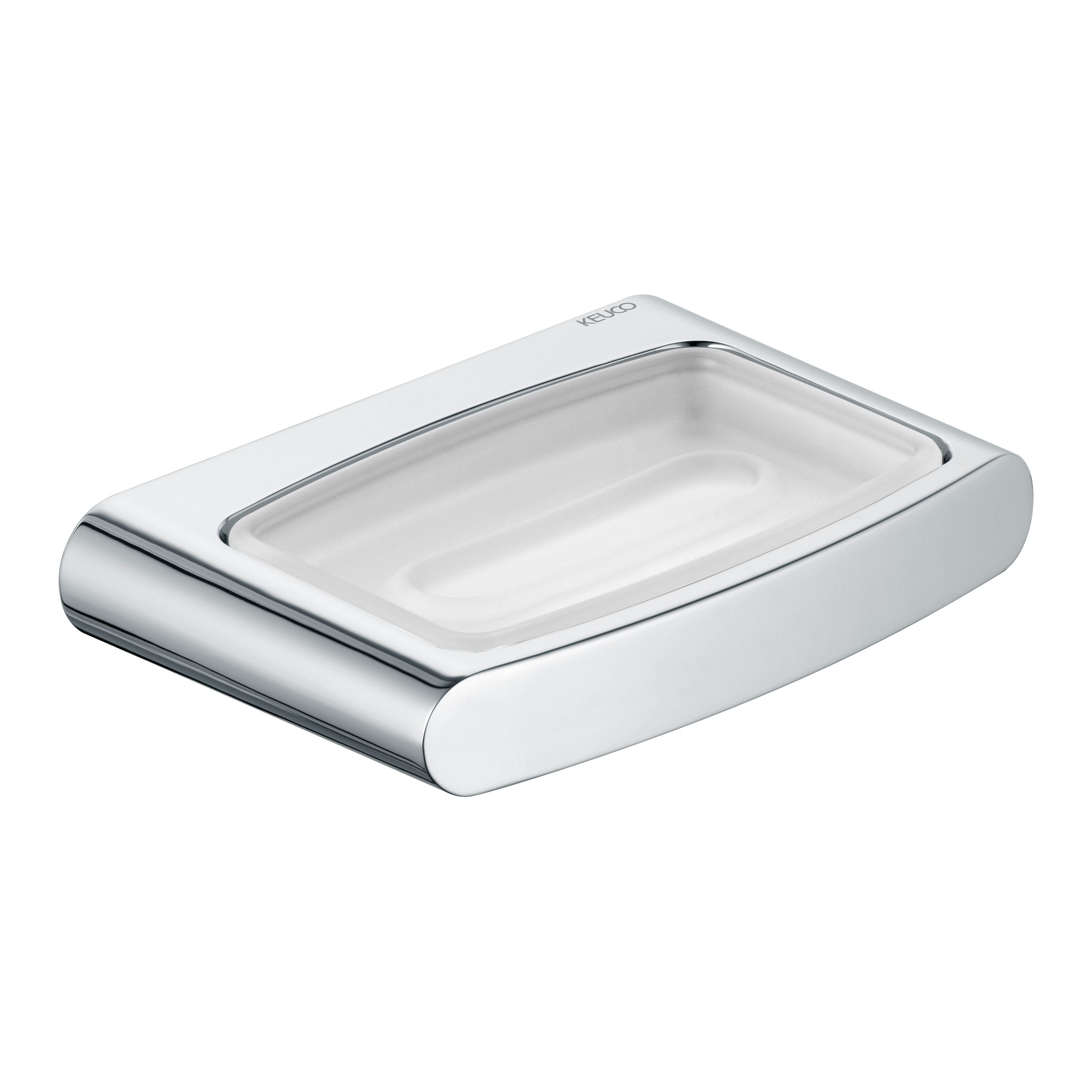 Keuco Elegance Soap Holder with Crystal Soap Dish