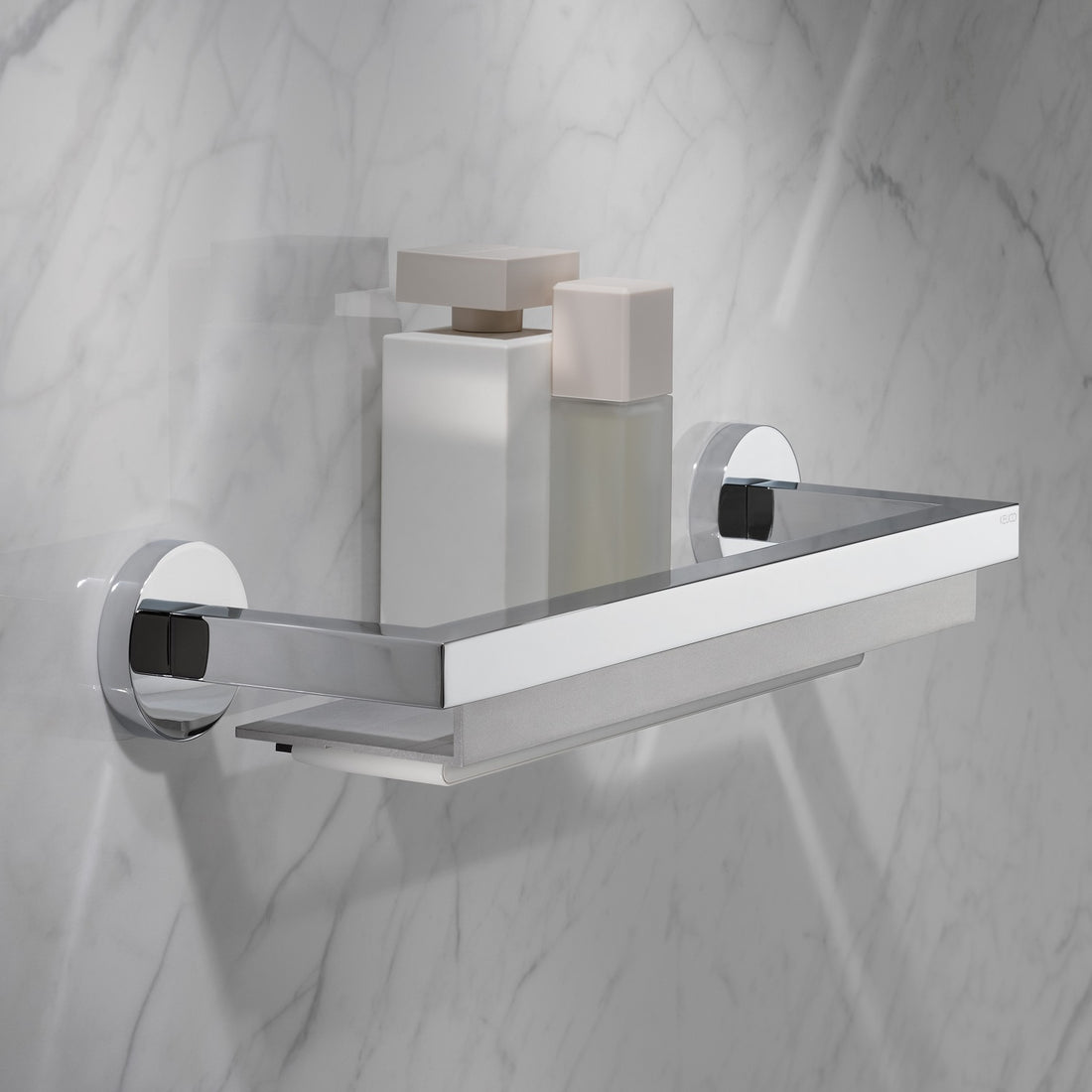 Keuco Edition 90 Shower Shelf with Integrated Squeegee