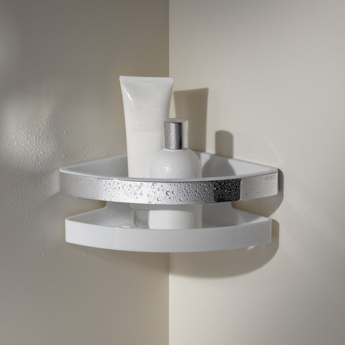 Keuco Moll Corner Shower Basket (White or Anthracite)