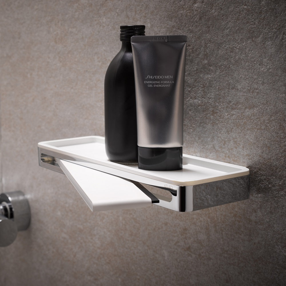 Keuco Plan Soap Basket with Squeegee - Various Colours