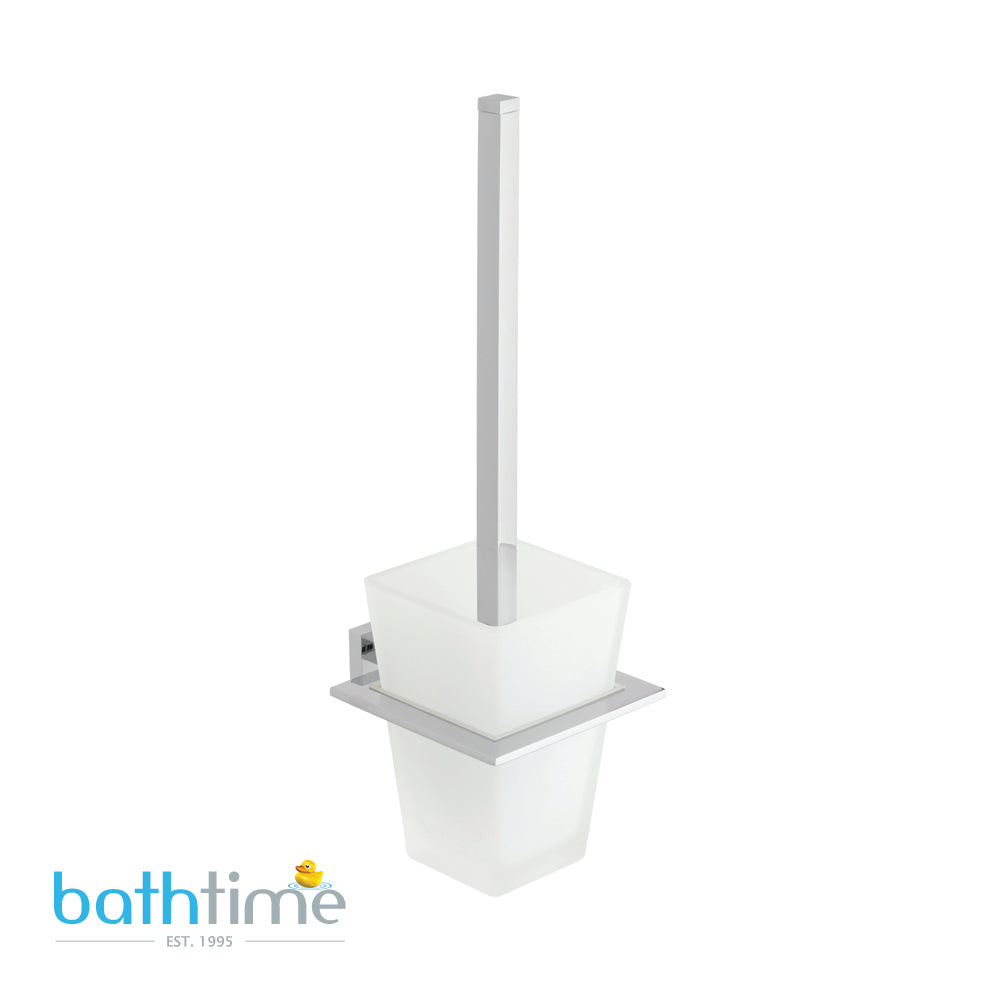 Vado Level Toilet Brush and Holder Wall Mounted